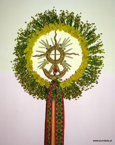 Lenkijos lietuvių etninės draugijos vainikas