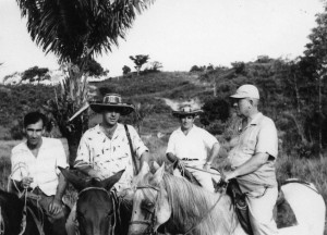 V. Goštautas Kolumbijos džiunglėse 1955 m. 