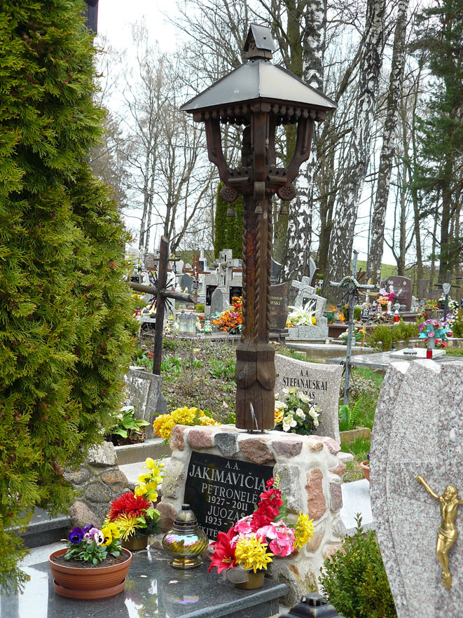 Jakimavičių kryžius Punsko kapinėse,  2016 metai