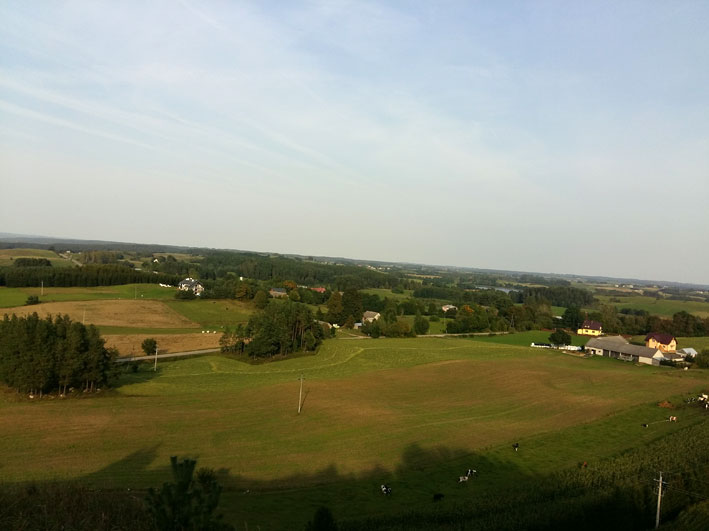 Vaizdas nuo Gulbiniškių kalno